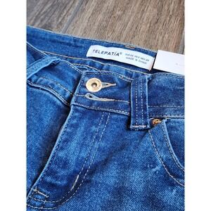 Telepatía Low Rise Bootcut Jeans Medium Wash Blue Size 9/29 RN162658 NWT